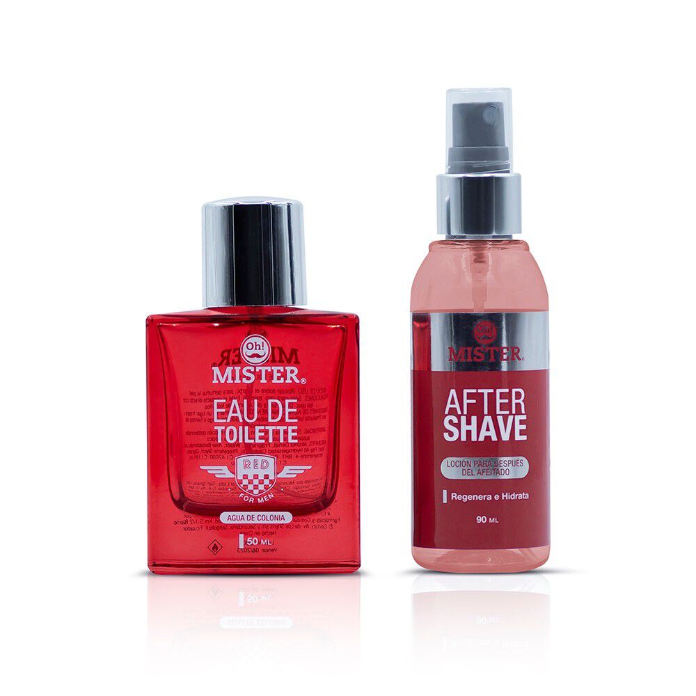 Mister Red-Eau-de-Toilette-Spray-50-mL-+-After-Shave-100-mL-imagen-2